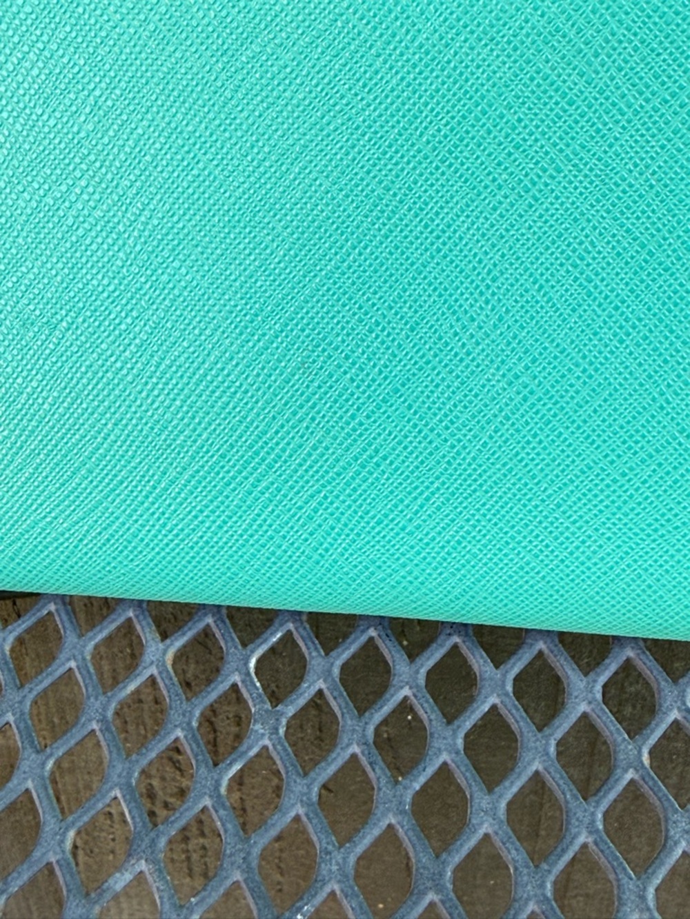 kate spade Turquoise Saffiano Leather “Stacy” bifold wallet - Picture 2 of 7